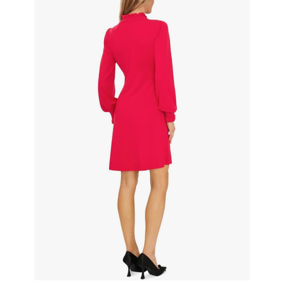 CECE Womens Sweater Dress XS 0-2 Pink Long Sleeve Knit Fit & Flare NWT - Picture 2 of 9